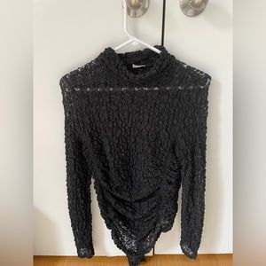 Free people flower lace bodysuit